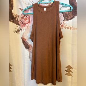 Size 10 Brown Sleeveless Women's Top​​